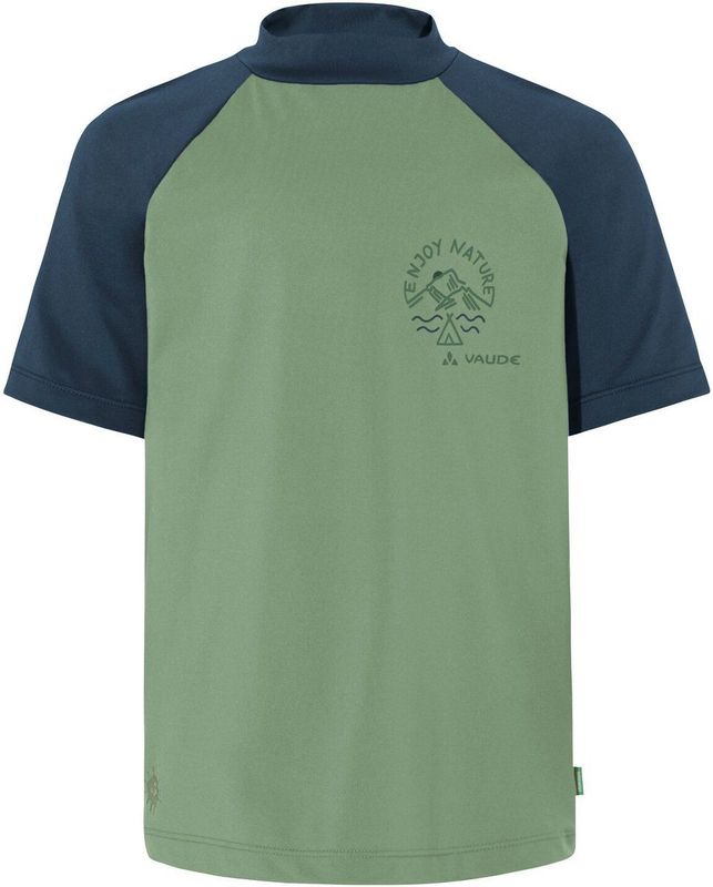 VAUDE - Solaro - T-shirt - Groen - Gerecycled Polyester - Hoge UV-bescherming