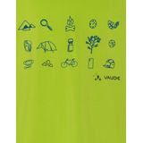 Vaude - Kindershirt - Lange Mouwen - Blauw - Gerecycled Polyester - Hoge UV-Bescherming