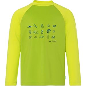 VAUDE - Kindershirt - Longsleeve - Blauw - Gerecycled Polyester - Hoge UV-Bescherming