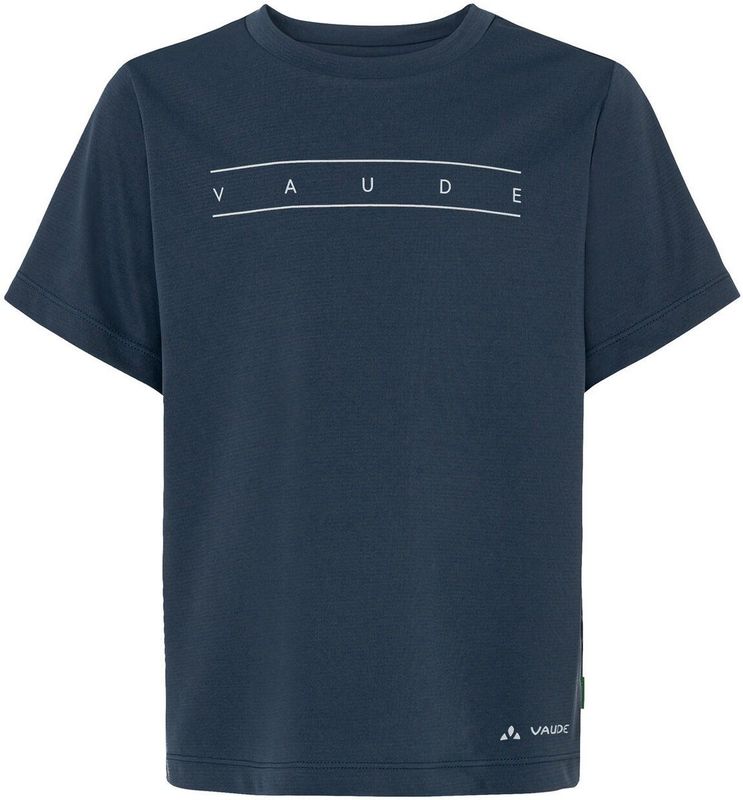 Vaude - Print T-shirt - Kinder-T-shirt - Blauw - 100% Gerecycled Polyester