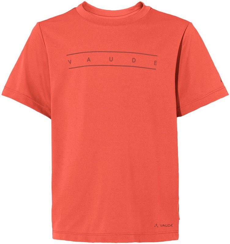 Vaude - Print T-shirt - Kinder-T-shirt - Blauw - 100% Gerecycled Polyester