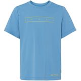 Vaude - Print T-shirt - Kinder-T-shirt - Blauw - 100% Gerecycled Polyester - UV-Bescherming UPF50+