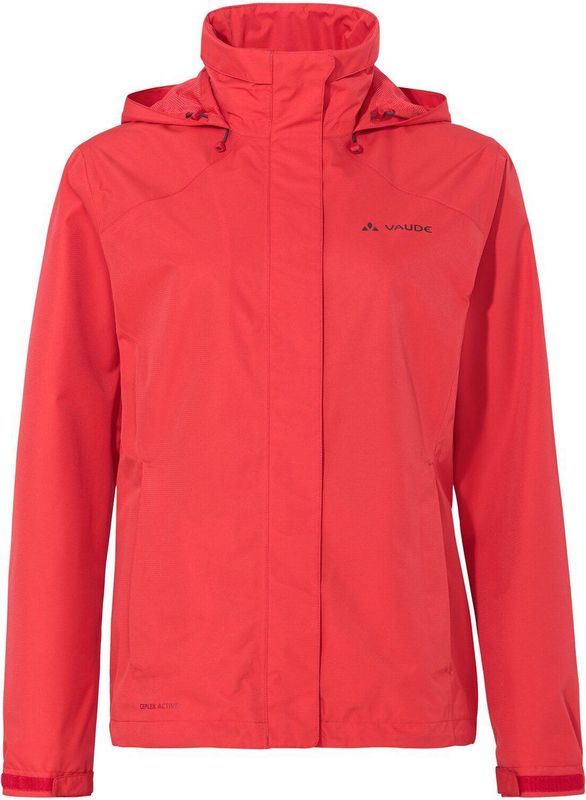 Vaude - Womens Escape Bike Light Jacket - Fietsjack - Rood - Waterdicht