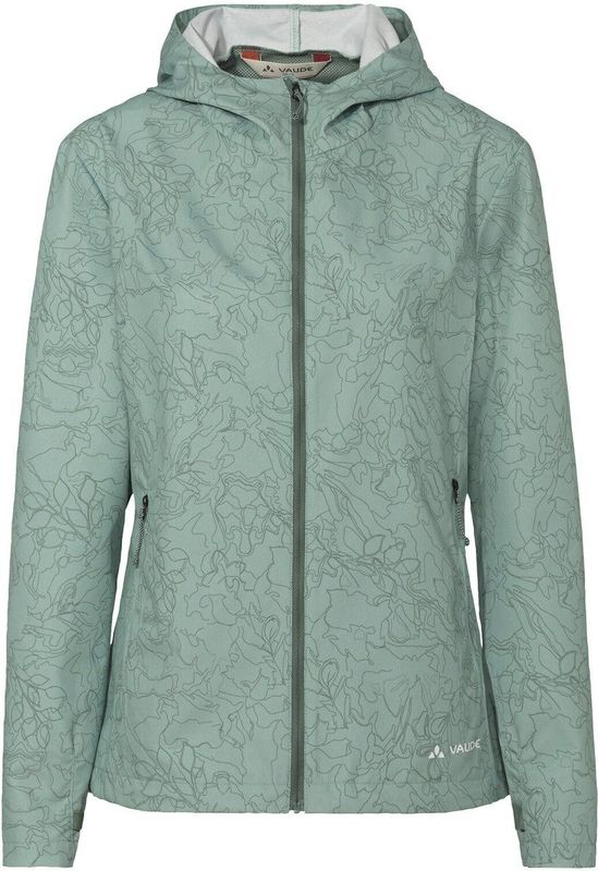 Adlux - Damesfietswindjack - Groen - Gerecycled Polyester