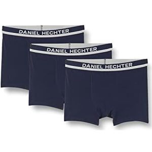 Daniel Hechter Heren 3-pack Boxershorts, Midnight Blue, S