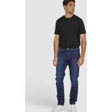 HECHTER PARIS - Jeans - Blauw - Denim - Slimfit