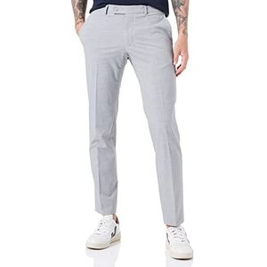 HECHTER PARIS - Broek - Grijs - Slimfit - Lang/maxi