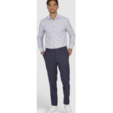 HECHTER PARIS - Chino Broek - Effen - Materiaalmix met Scheerwolgehalte