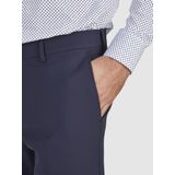 HECHTER PARIS - Chino Broek - Effen - Materiaalmix met Scheerwolgehalte