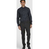 HECHTER PARIS - Chino Broek - Effen - Materiaalmix met Scheerwolgehalte