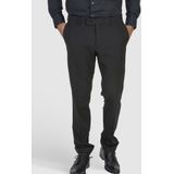 HECHTER PARIS - Chino Broek - Effen - Materiaalmix met Scheerwolgehalte