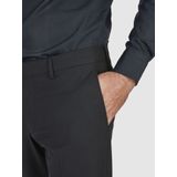 HECHTER PARIS - Chino Broek - Effen - Materiaalmix met Scheerwolgehalte