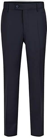 HECHTER PARIS - Pantalon - Donkerblauw - Regular Fit - Lang/maxi