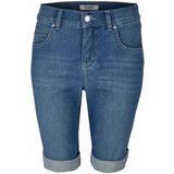 Angels - Jeansshort - Donkerblauw - 5-Pocket - Stretch