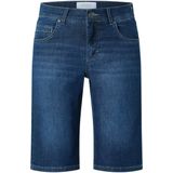 Angels - Jeansshort - Donkerblauw - 5-Pocket - Stretch