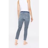 Slim fit jeans met verkort model, model 'ORNELLA'