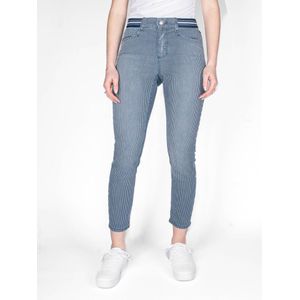 Angels - Ornella Sporty - Capri Broek - Light Denim - Katoen/Polyester/Elastaan