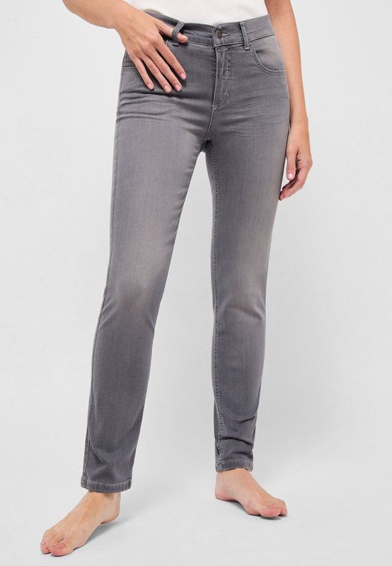 Angels - Slim Fit - Jeans - Donkergrijs - 5-pocketdesign