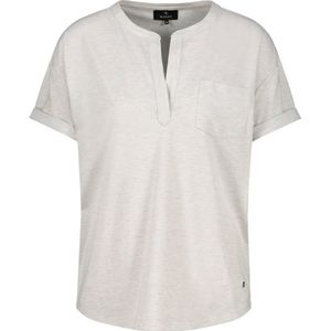 Monari Kurzarmshirt Mit V-Ausschnitt