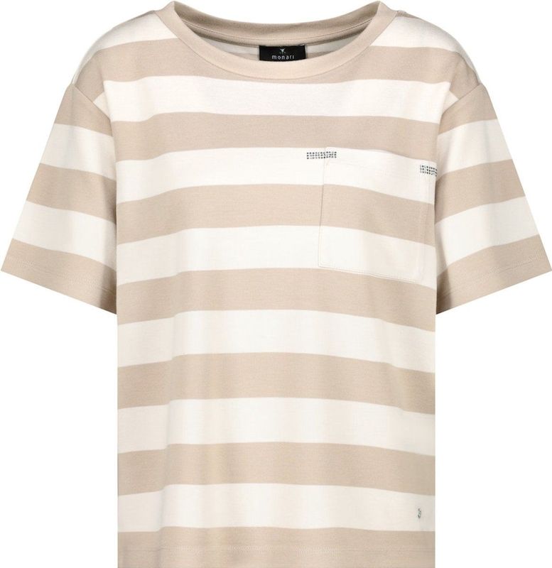 Monari - Dames Tops - Veelkleurig - Katoen