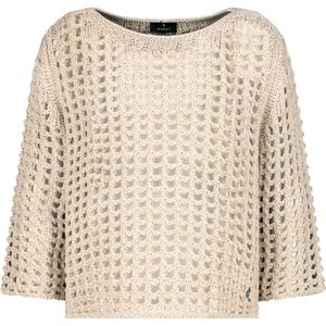 Monari - Trui - Beige - Katoen