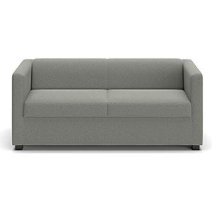 Domo Collection Sofa, 2-zitsbank met binnenvering, 2-zitsbank 165x75x74 cm grijs