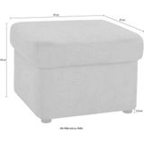 DOMO collection Hocker "Papenburg", in großer Farbvielfalt