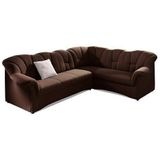 DOMO collection Ecksofa "Papenburg B/T/H: 242/190/84 cm L-Form", wahlweise mit Bettfunktion, Langer Schenkel links oder rechts