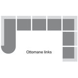 DOMO collection Ecksofa Papenburg L-Form, in großer Farbvielfalt, wahlweise mit Bettfunktion