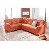 DOMO collection Ecksofa "Papenburg B/T/H: 242/190/84 cm L-Form", wahlweise mit Bettfunktion, Langer Schenkel links oder rechts
