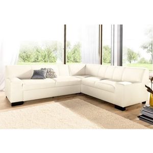 DOMO collection Ecksofa »Norma Top, elegant und modern, flache Armlehnen, L-Form«, wahlweise mit Bettfunktion