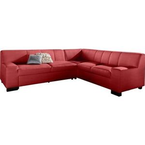 DOMO collection Ecksofa »Norma Top, elegant und modern, flache Armlehnen, L-Form«, wahlweise mit Bettfunktion