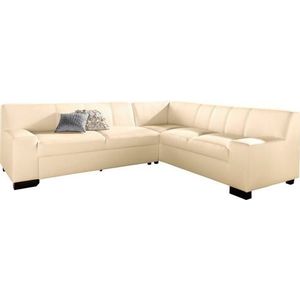 DOMO collection Ecksofa Norma, moderne Armlehnen, zeitlos und elegant, L-Form, wahlweise mit Bettfunktion