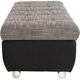 DOMO collection Hocker "Treviso XXL: B/T/H: 161/60/41 cm", mit Stauraum, auch in Cord, passend zur Serie, moderne Steppung