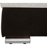 DOMO collection Hocker "Treviso XXL: B/T/H: 161/60/41 cm", mit Stauraum, auch in Cord, passend zur Serie, moderne Steppung