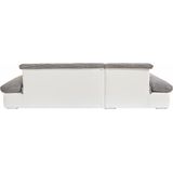 DOMO collection Ecksofa "Moric B/T/H 300/172/80 cm, auch in Cord, L-Form", XXL-Format, wahlweise auch mit Bettfunktion und Armverstellung