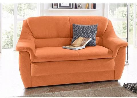 DOMO collection 2-Sitzer Lale formschönes und komfortables Sofa, zeitlos und elegant, optimal für kleinere Räume