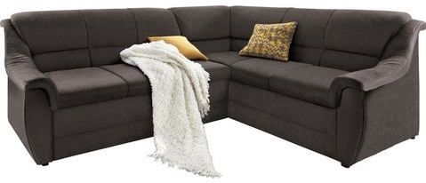 DOMO collection Ecksofa "Lale zeitlose Formensprache, komfortabel, L-Form", mit langem Schenkel, wahlweise mit Bettfunktion