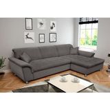 DOMO collection Ecksofa Franzi, wahlweise mit Bettfunktion, Bettkasten und Kopfteilverstellung