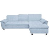 DOMO collection Ecksofa Franzi, wahlweise mit Bettfunktion, Bettkasten und Kopfteilverstellung
