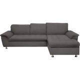 DOMO collection Ecksofa Franzi, wahlweise mit Bettfunktion, Bettkasten und Kopfteilverstellung
