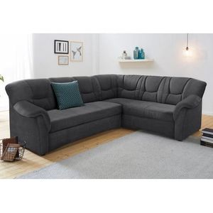DOMO collection Ecksofa »Sarafina L-Form«, wahlweise mit Bettfunktion, optional mit Federkern