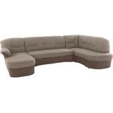 DOMO collection Wohnlandschaft »Sarafina U-Form«, wahlweise mit Bettfunktion, optional mit Federkern