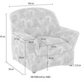 DOMO collection Sessel »Bahia«, inklusive Federkern