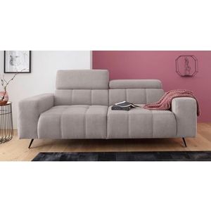 DOMO collection 2-Sitzer "Trento, mit Kufenfuß oder Einzelfuß", wahlweise mit Kopfteilverstellung und in zwei Größen erhältlich