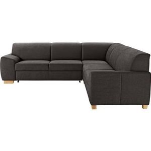 DOMO collection Ecksofa "Incanto kubische Formensprache, komfortabel, flache Armlehnen, L-Form", wahlweise mit Bettfunktion