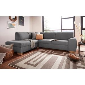 DOMO collection Ecksofa »Incanto kubische Formensprache, komfortabel, L-Form«, wahlweise mit Bettfunktion