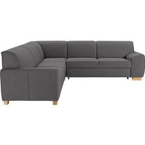 DOMO collection Ecksofa »Incanto kubische Formensprache, komfortabel, flache Armlehnen, L-Form«, wahlweise mit Bettfunktion