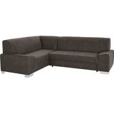 DOMO collection Ecksofa "Anzio L-Form", Wahlweise mit Bettfunktion und Federkern