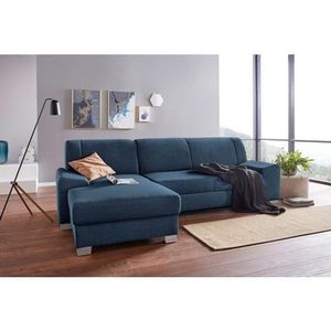 DOMO collection Ecksofa »Anzio L-Form«, wahlweise mit Bettfunktion und Federkern